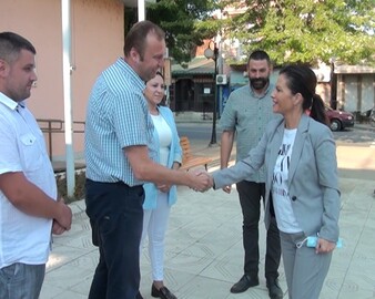 Марија Обрадовић у радној посети Ћићевцу